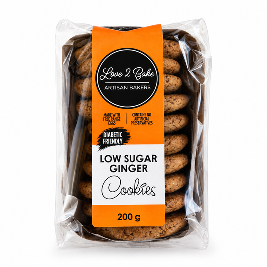Low Sugar Ginger Biscuits (200g)